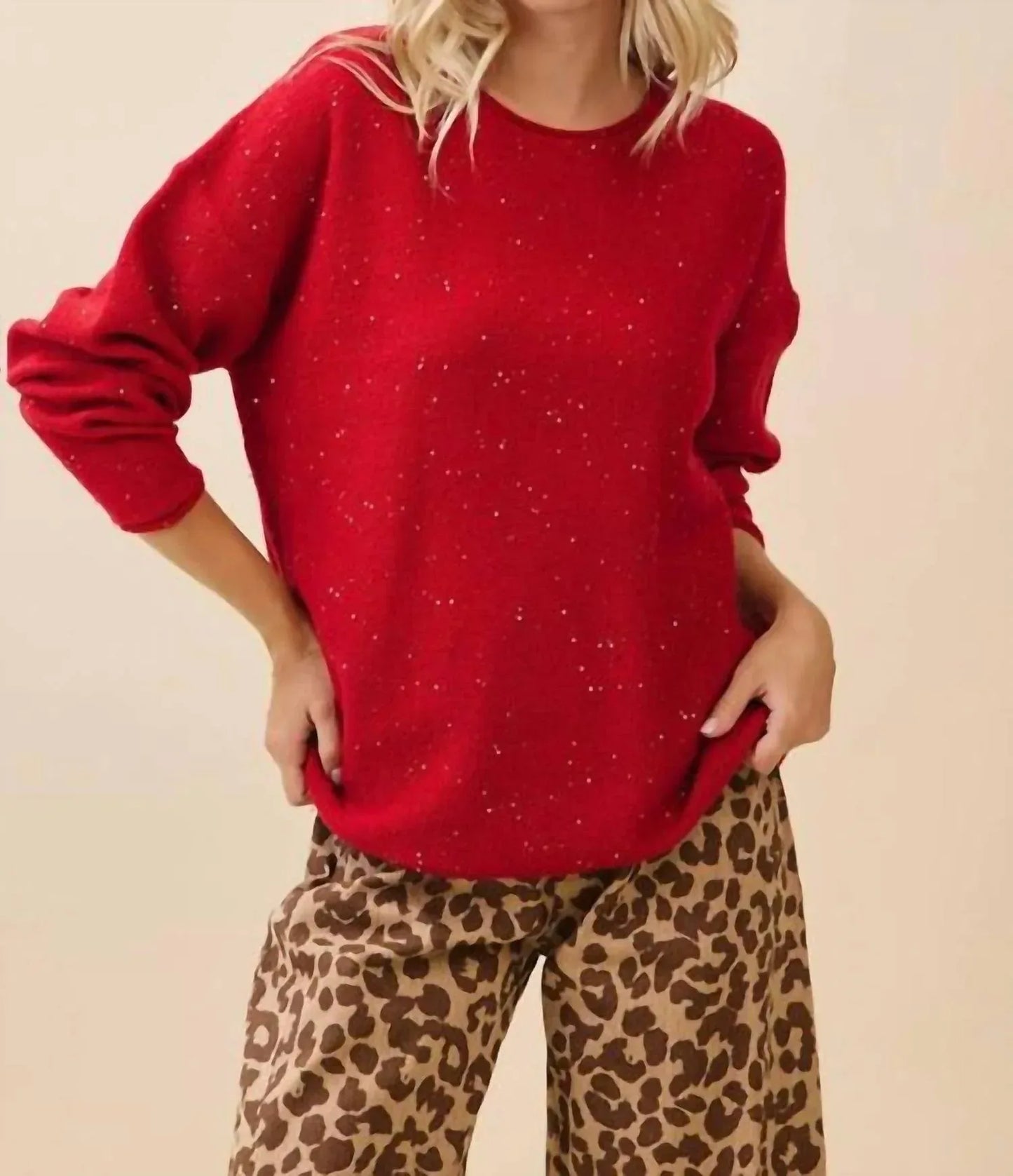 GeeGee X Lovelo - Ruby Glow Sweater - Rack Hunt