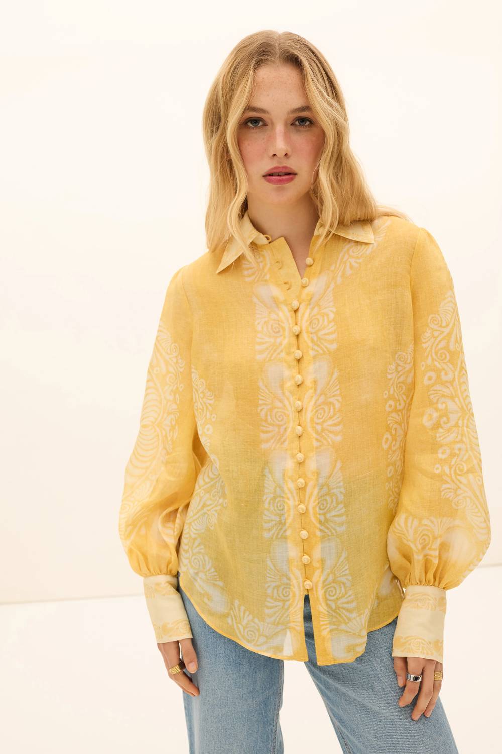 Mimosa Collar Blouse