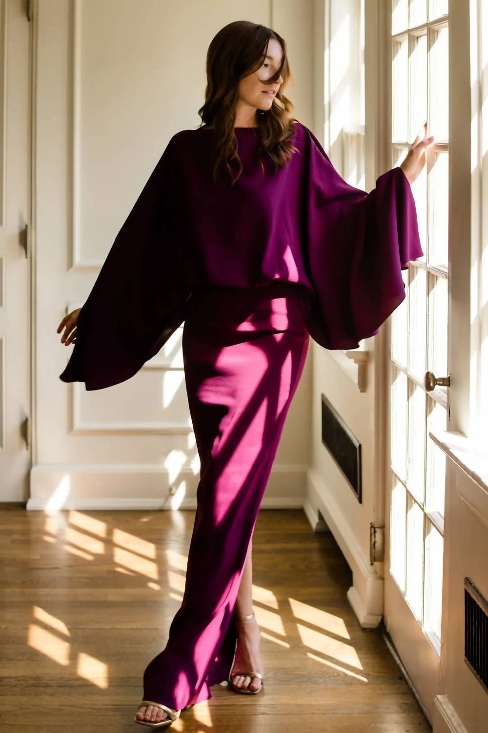 Eolia Oversized Blouson Dress