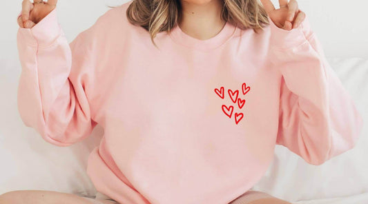 PetitRue - Love Hearts Sweatshirt - Rack Hunt -
