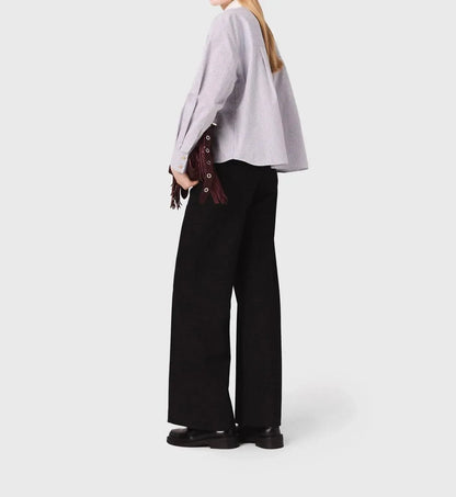 Maje - Pimano Flare Leg Pants - Rack Hunt