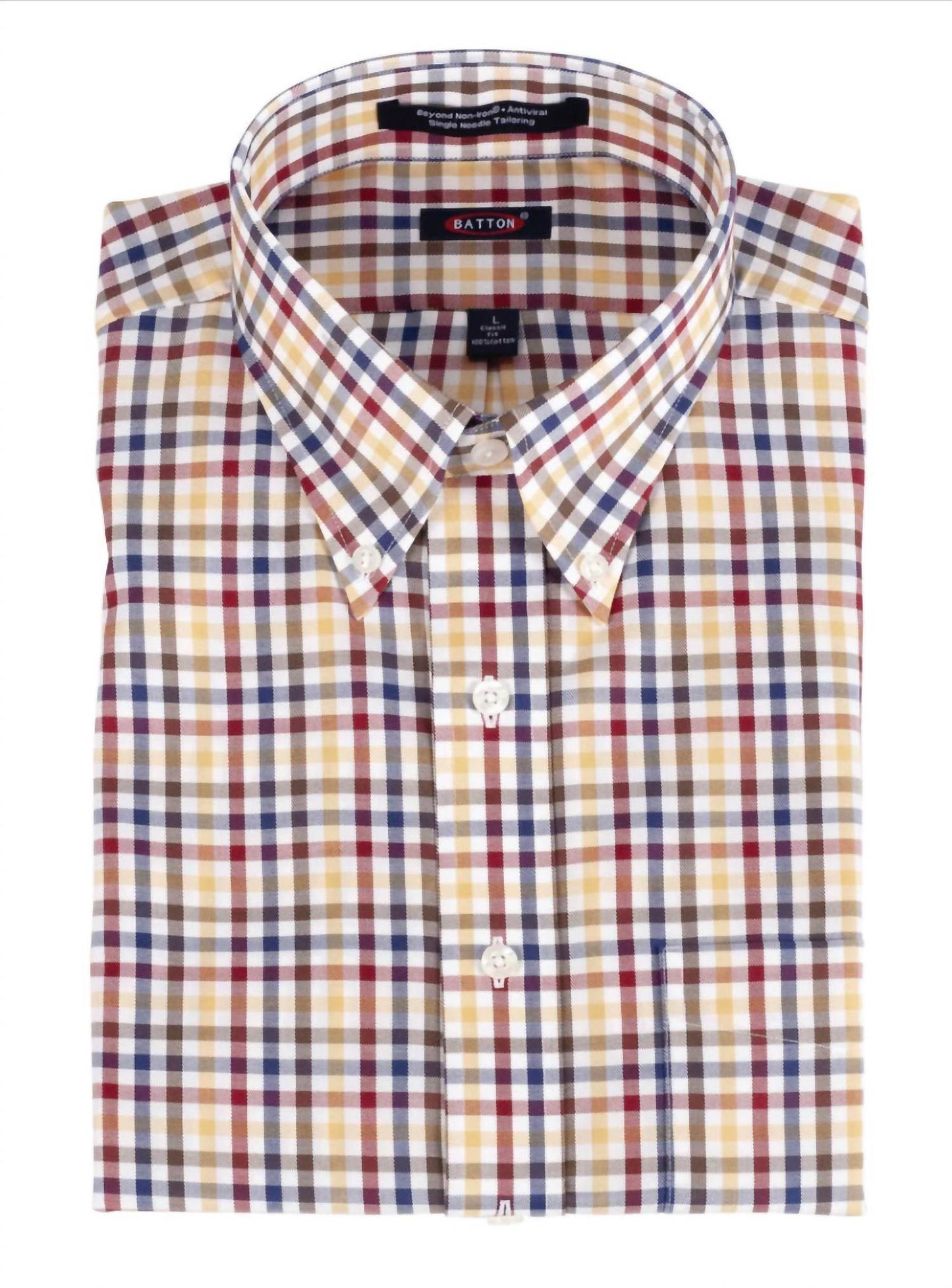 Batton - Men's Cotton Long Sleeve - Rack Hunt -