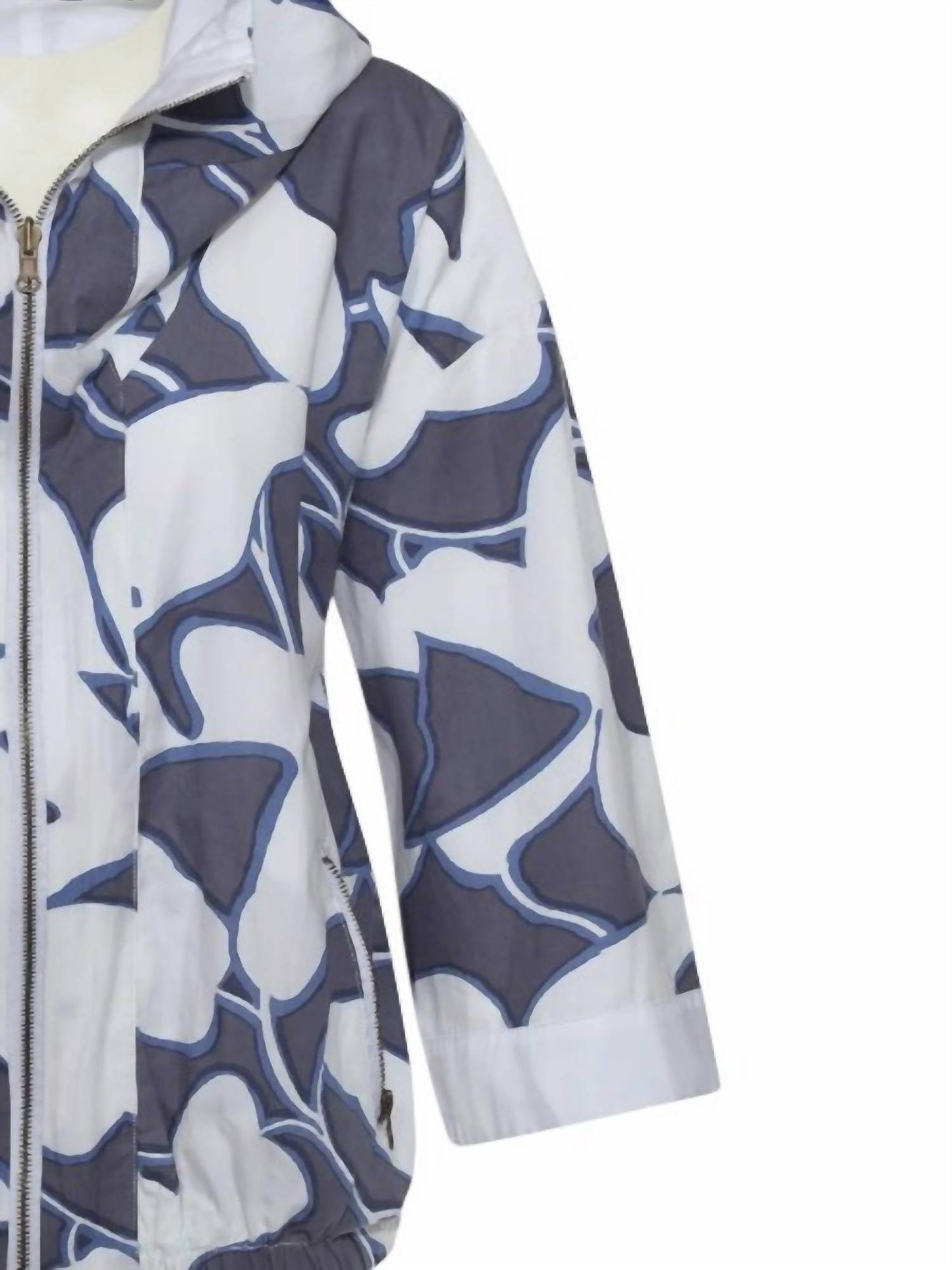 KikiSol - Women's Solid Reversible Jacket With Zipper - Rack Hunt -