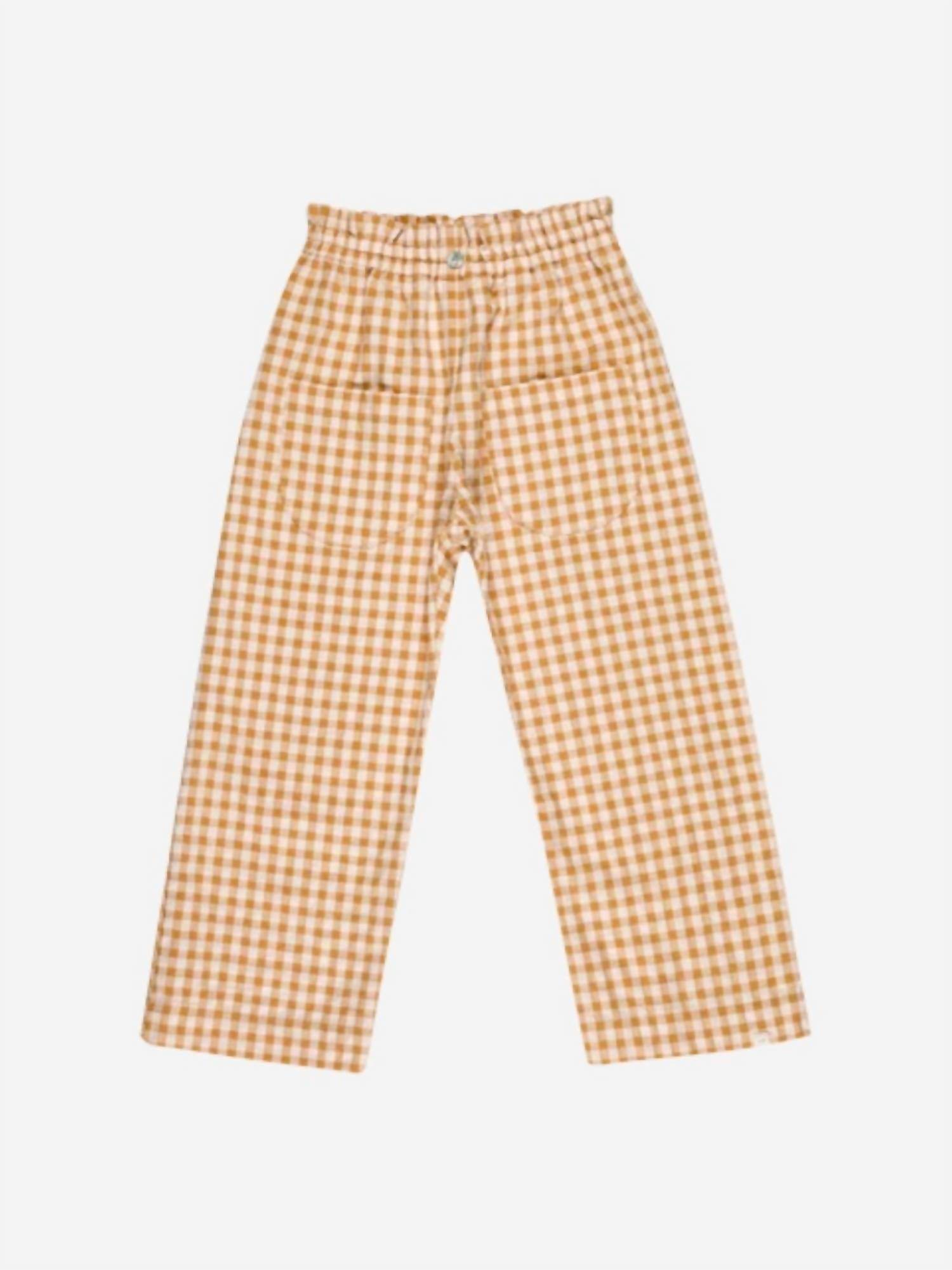 Möm(e) Portugal - Kid's Lola Check Pants - Rack Hunt -