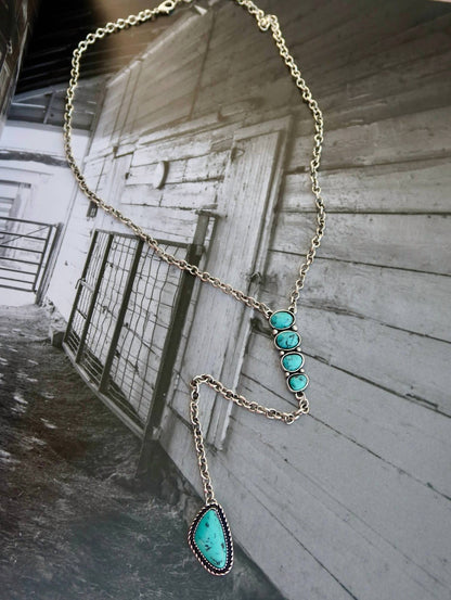 Women's Juniper Burnished Lariat Necklace