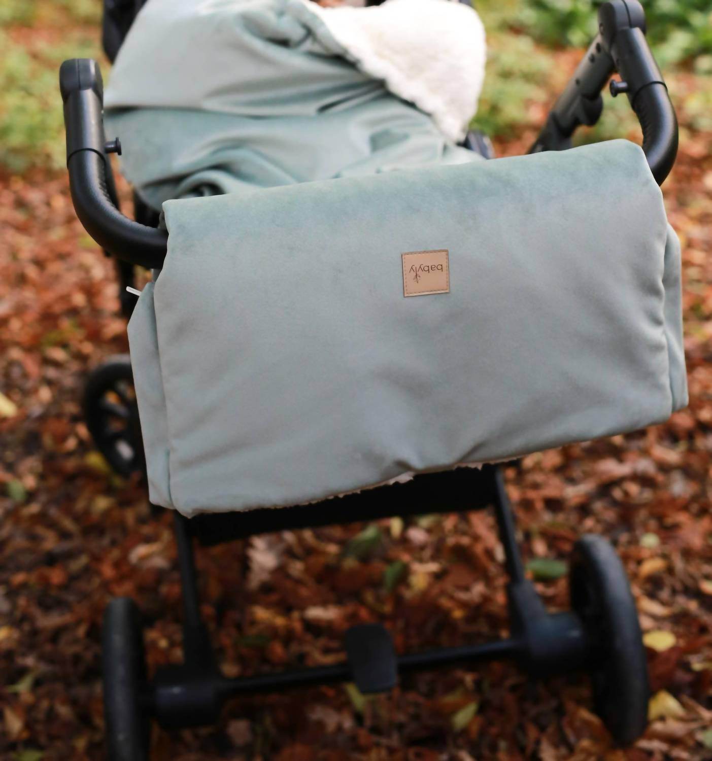 Babyly - Waterproof Velvet Muff (hand Warmer)/ Stroller Gloves - Rack Hunt -