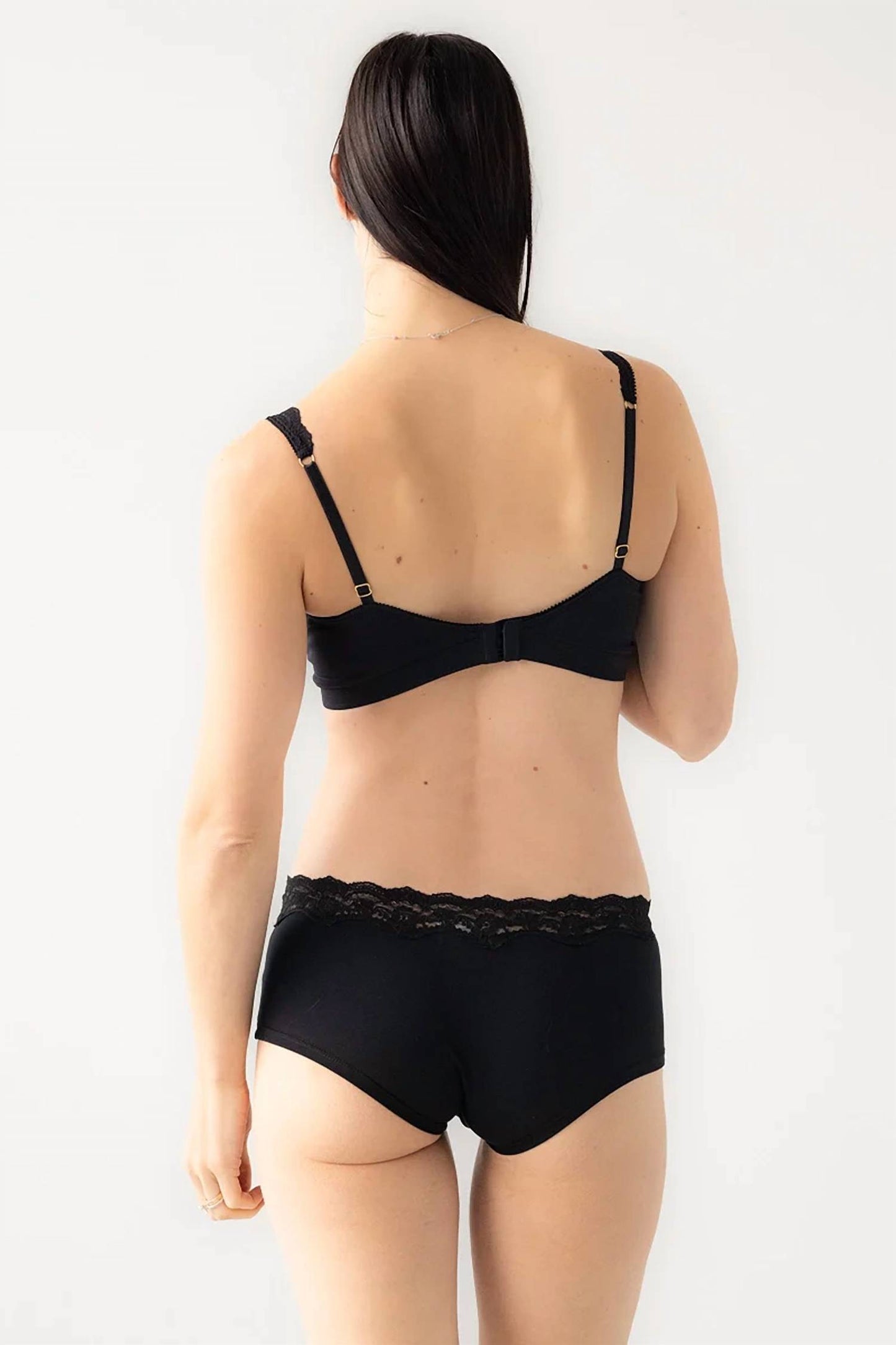 Lace Edge Bikini Bottom