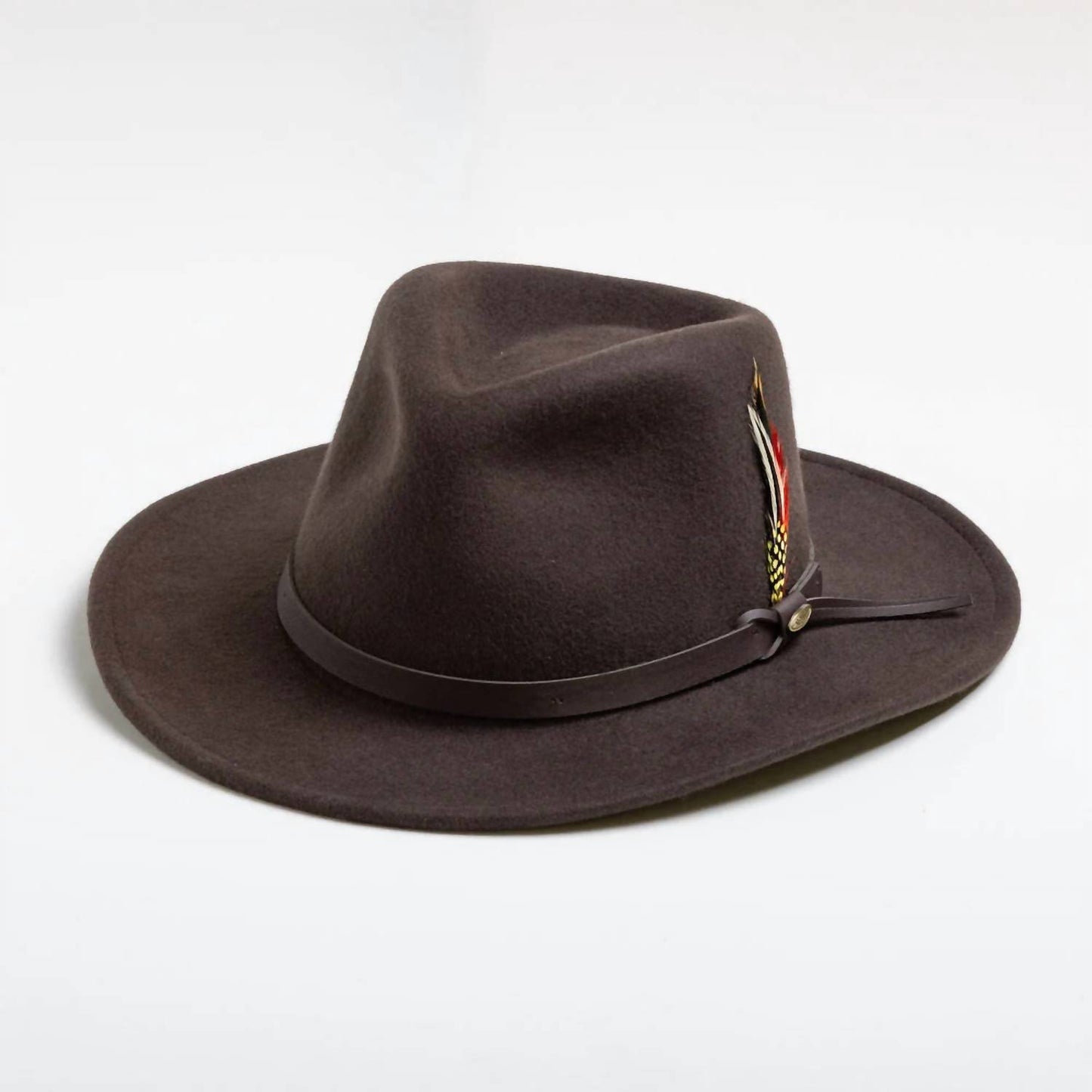 Men's Crushable Felt Outback Hat