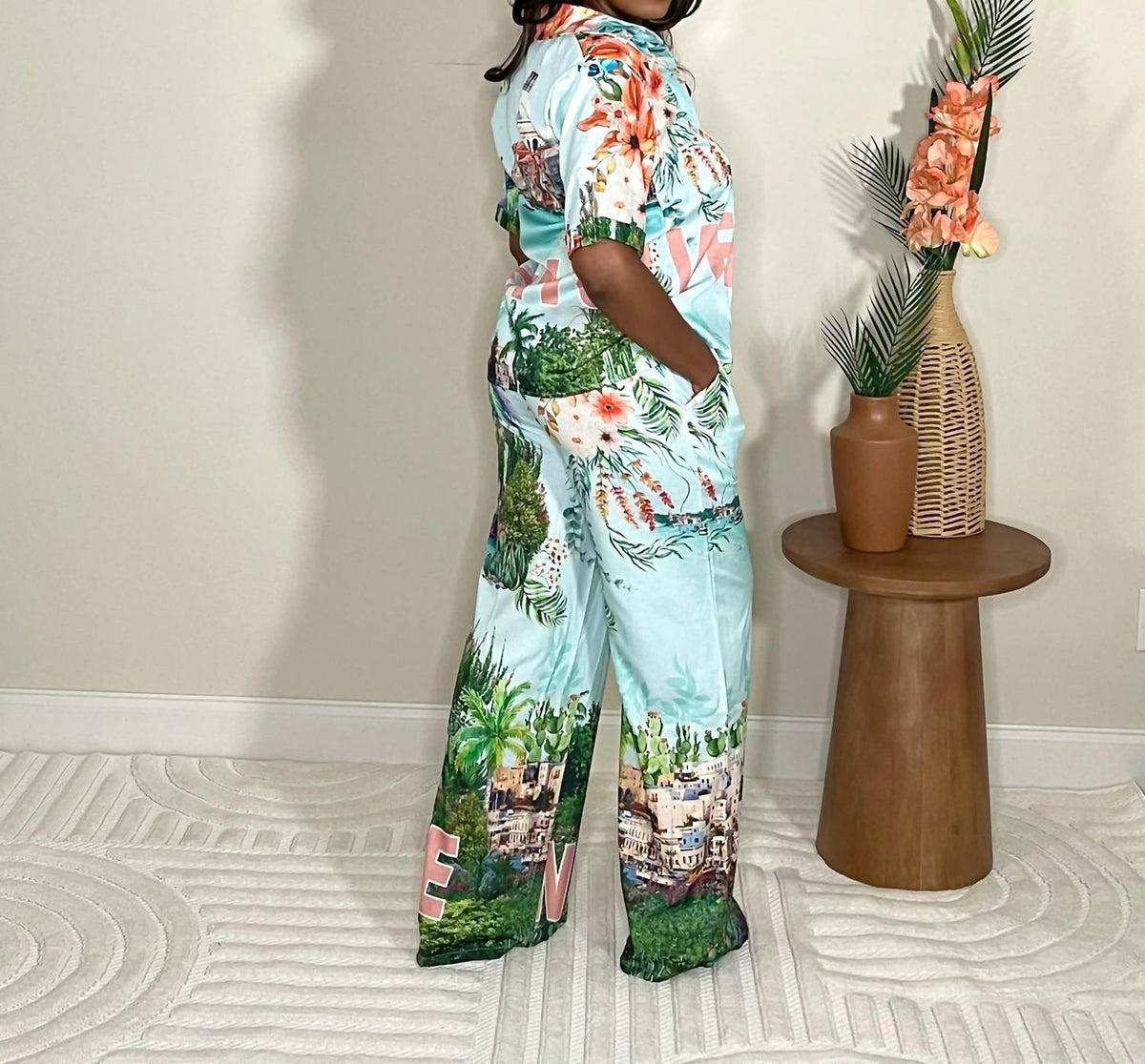 Venetian Coastline Pant Set