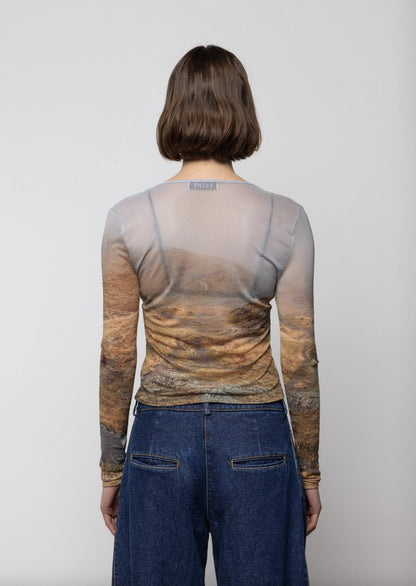 Women's Negoiu Mesh Top