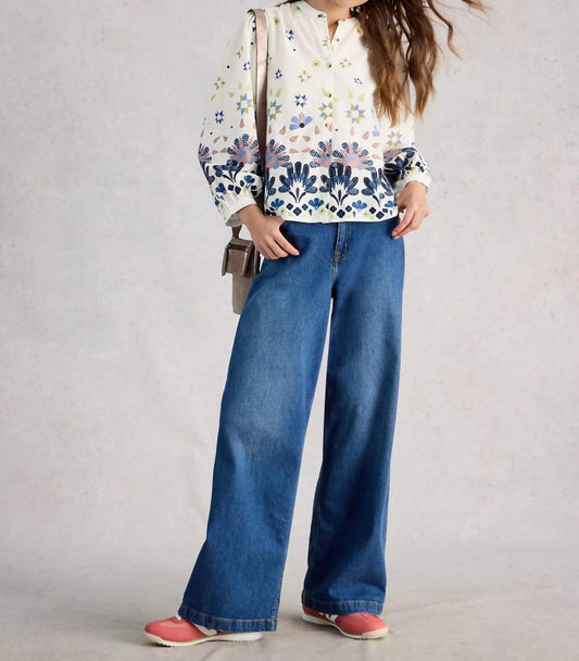Lana Button Down Top