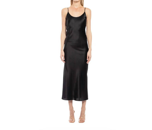 Kelly Stretch Silk Slip Dress
