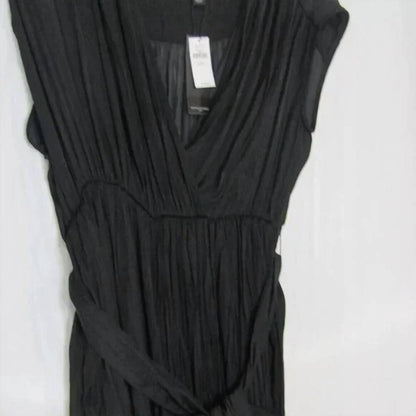 Pleated Wide Leg Jumpsuit - Petite