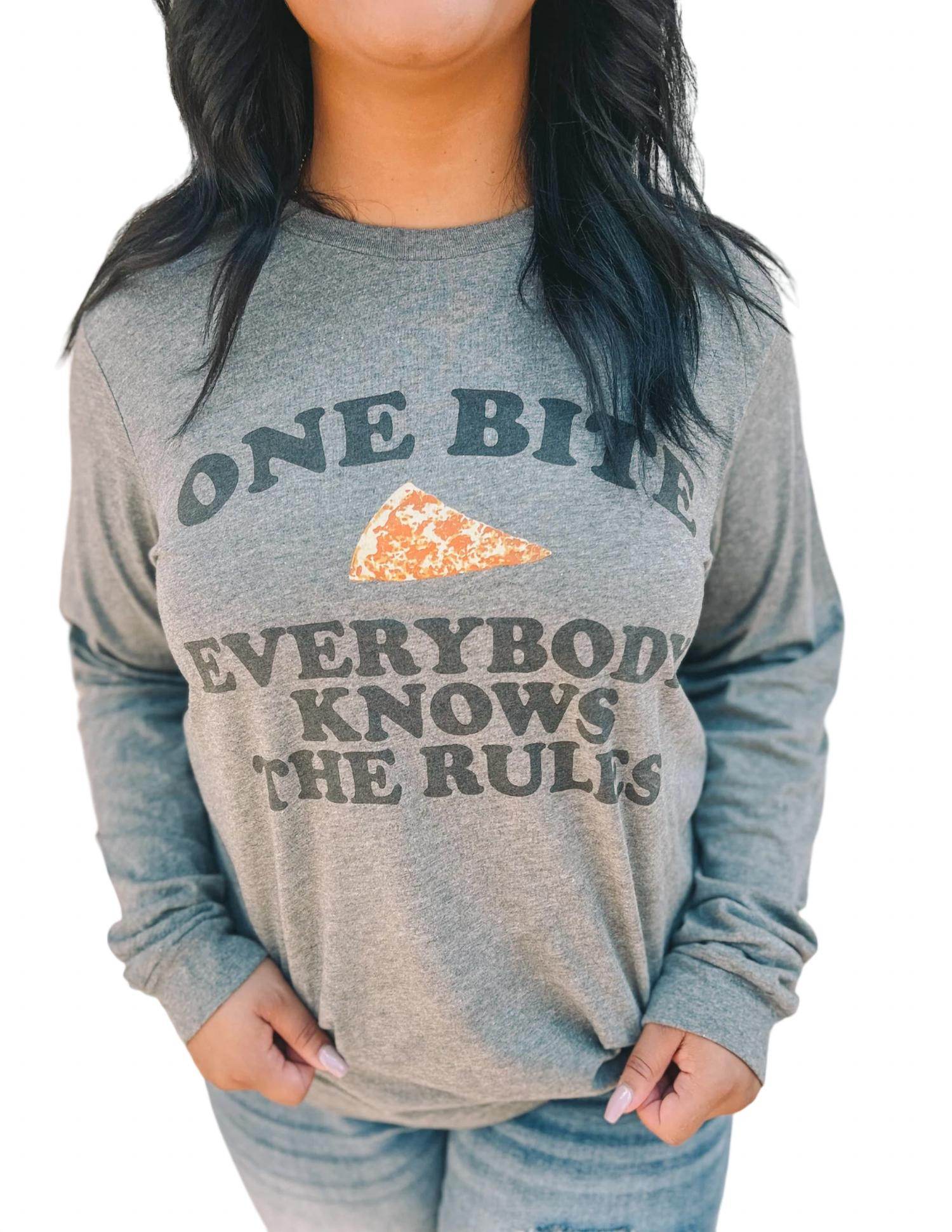 Barstool Sports - Unisex One Bite Long Sleeve Tee - Rack Hunt -
