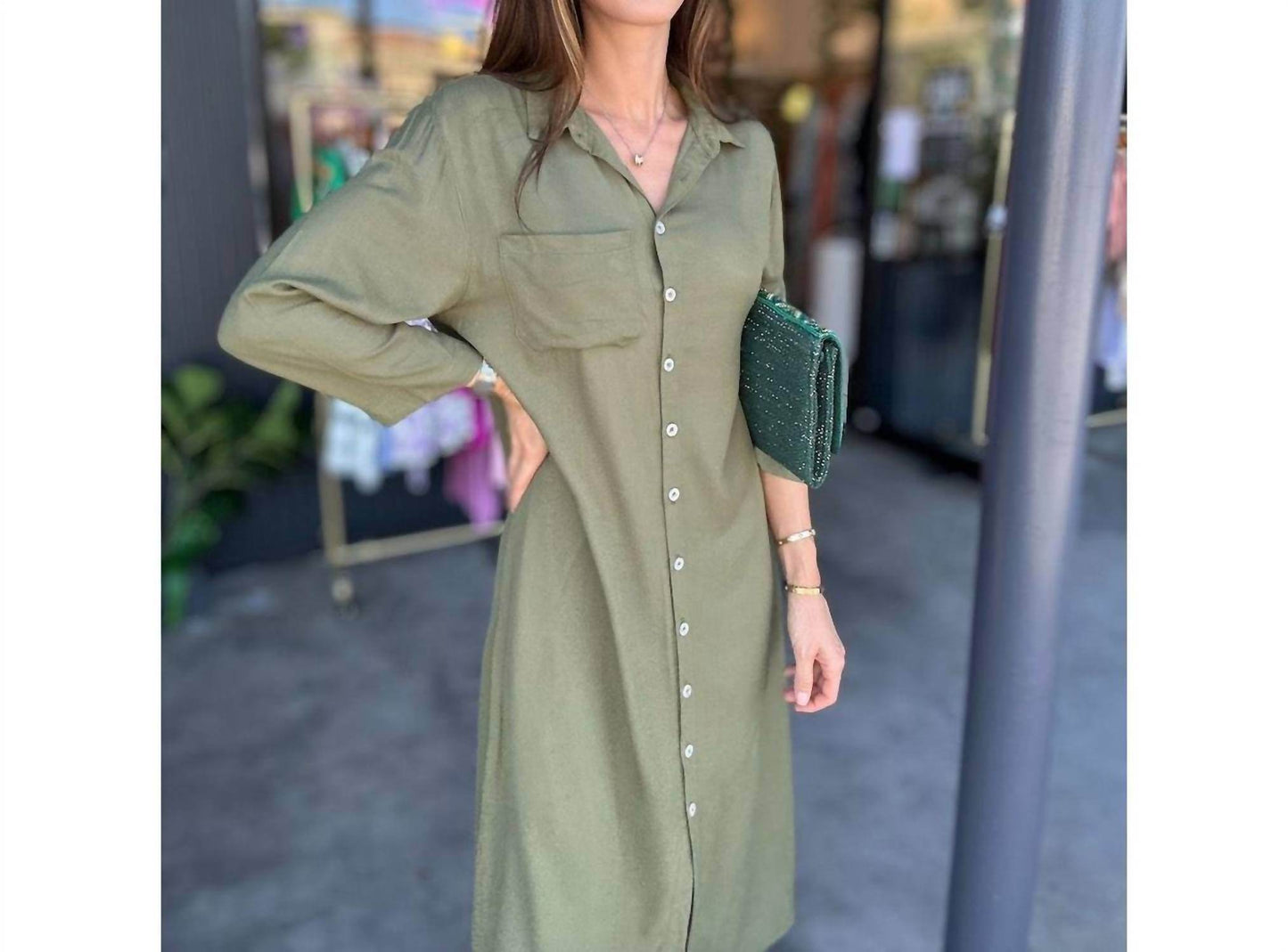 Zinzane - Maxi Shirtdress - Rack Hunt