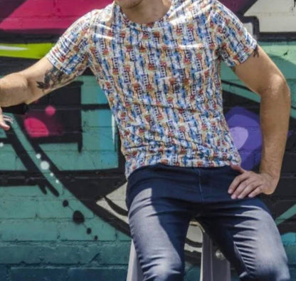 Guitars Print T-shirt