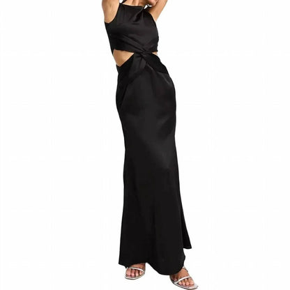 TFNC London - Deep V Back Maxi Dress - Rack Hunt