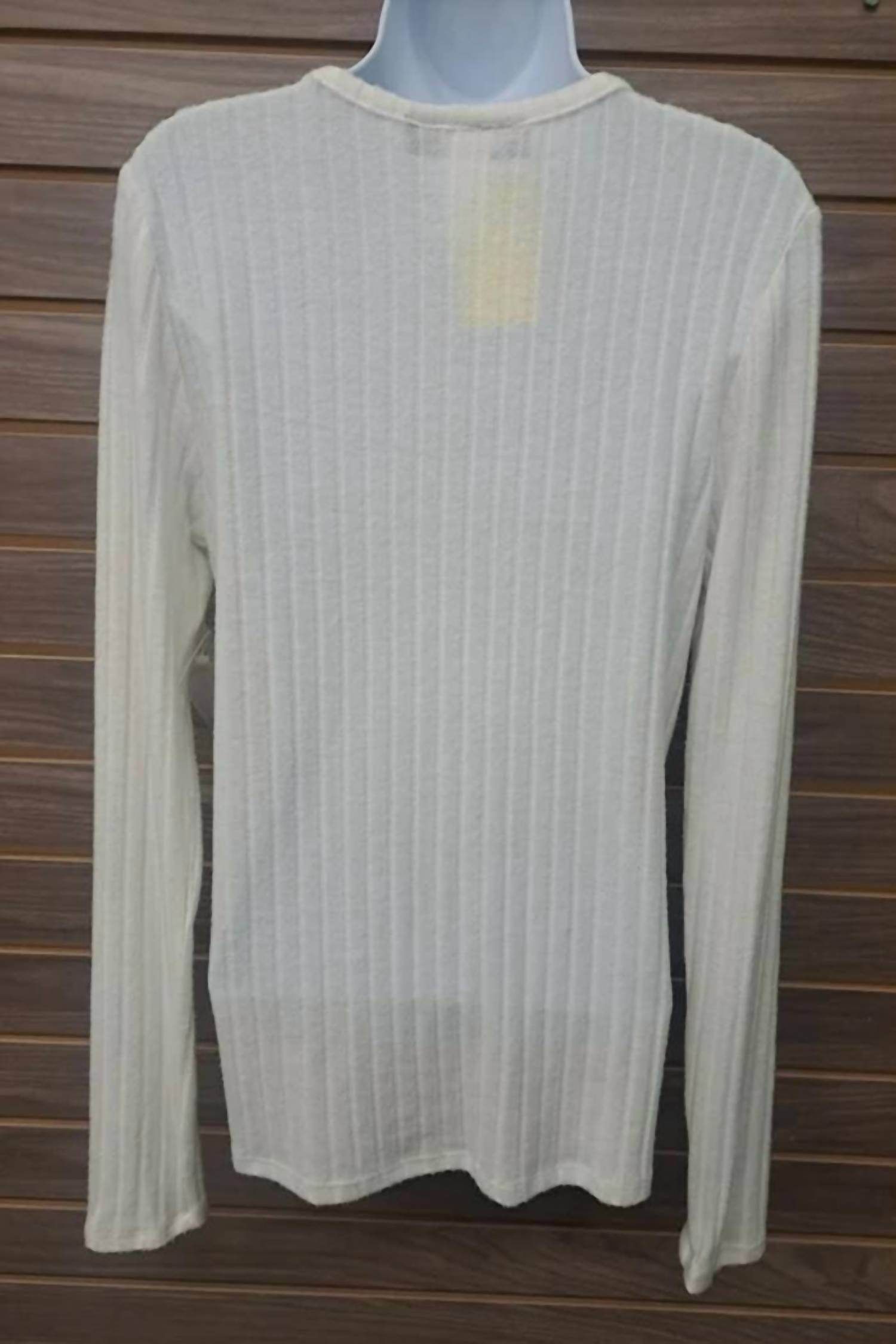 B Flawless - Women's Ribbed Button Down V Neck Tie Front Top - Rack Hunt