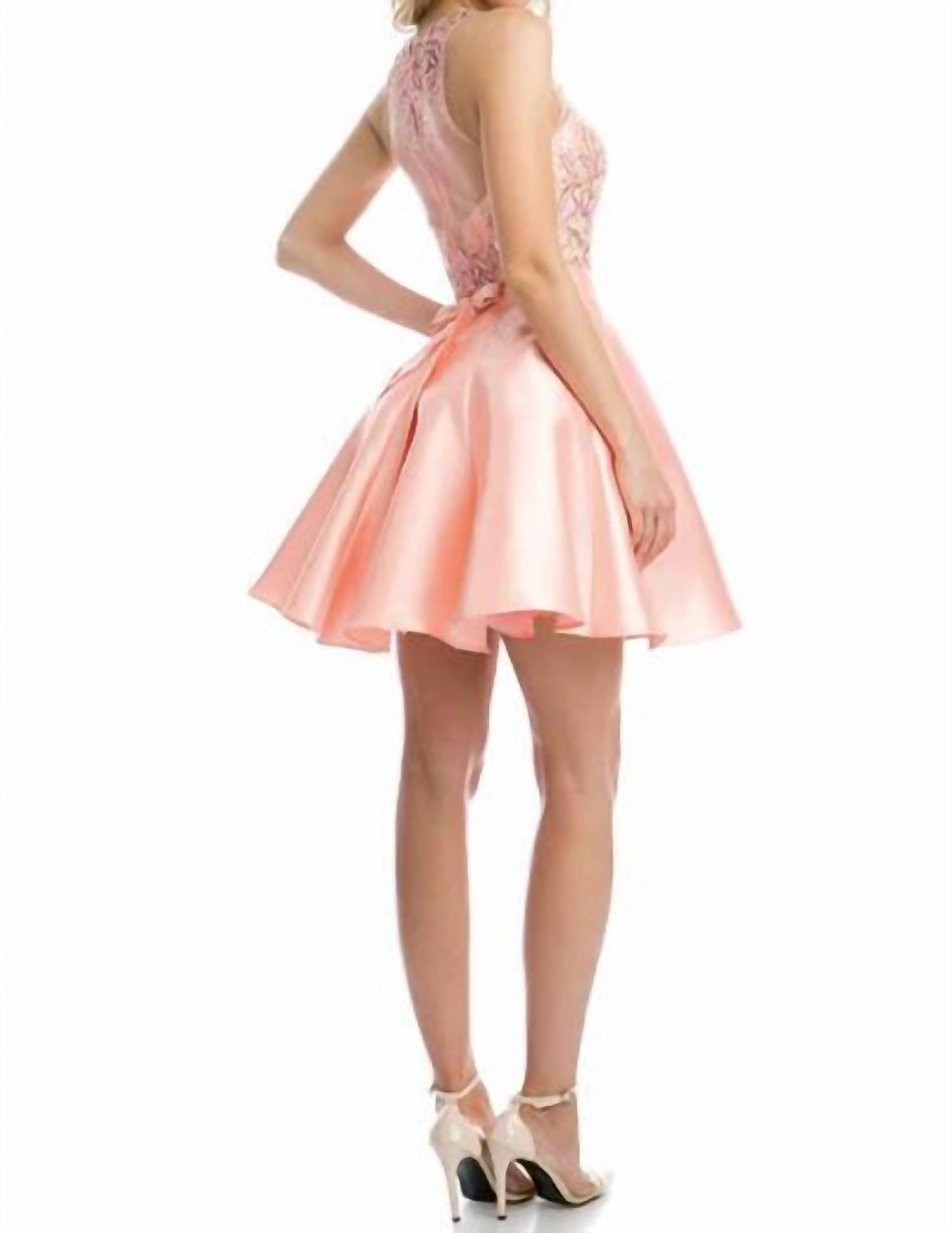 A Line Short Homecoming Cocktail Dress