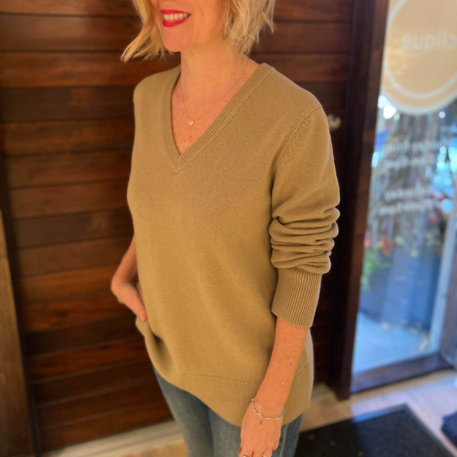 Doffer Boys - Emmett V-neck Sweater - Rack Hunt