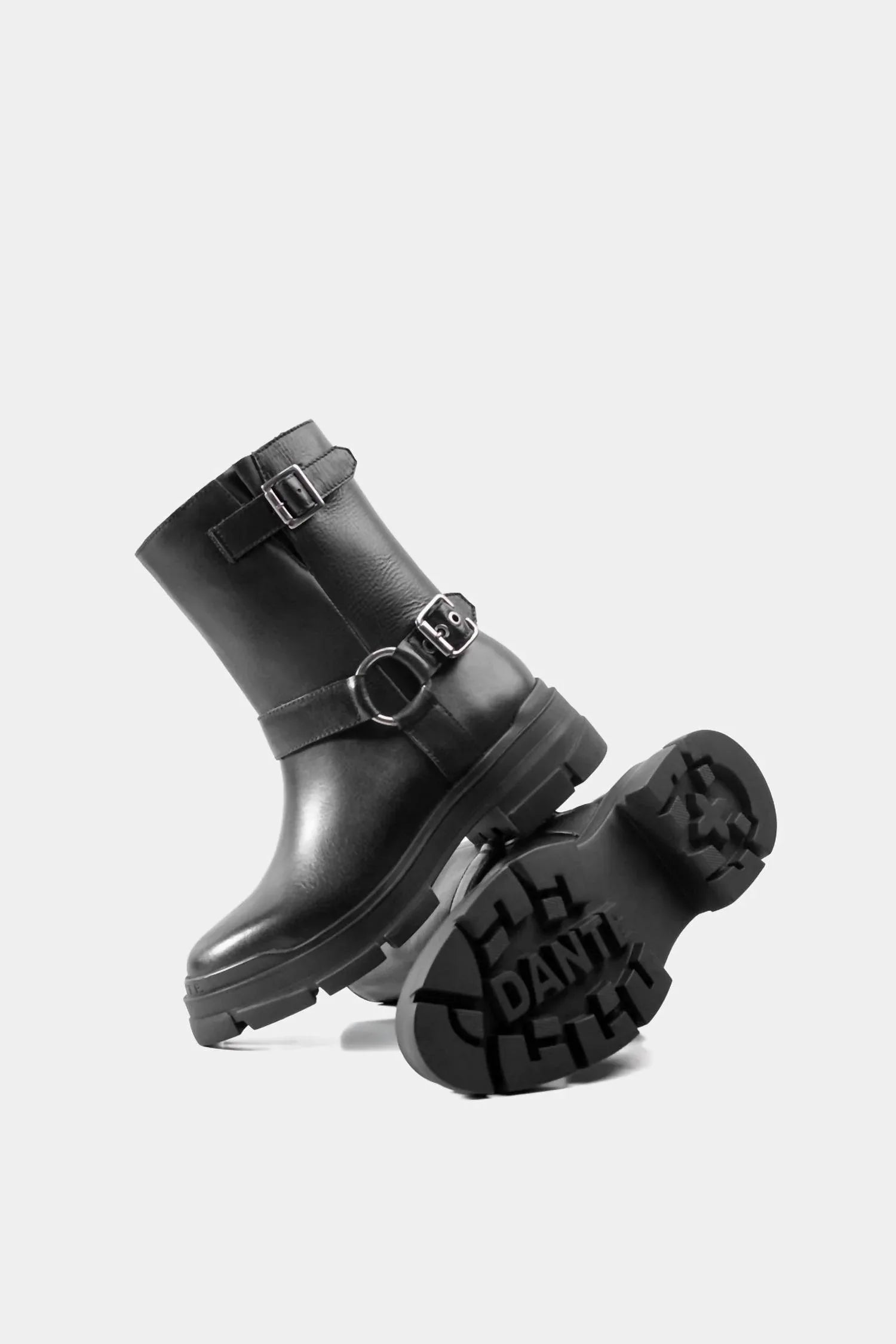 Dante Shoes - Women's Leather Combat Boots - detail view - Rack Hunt