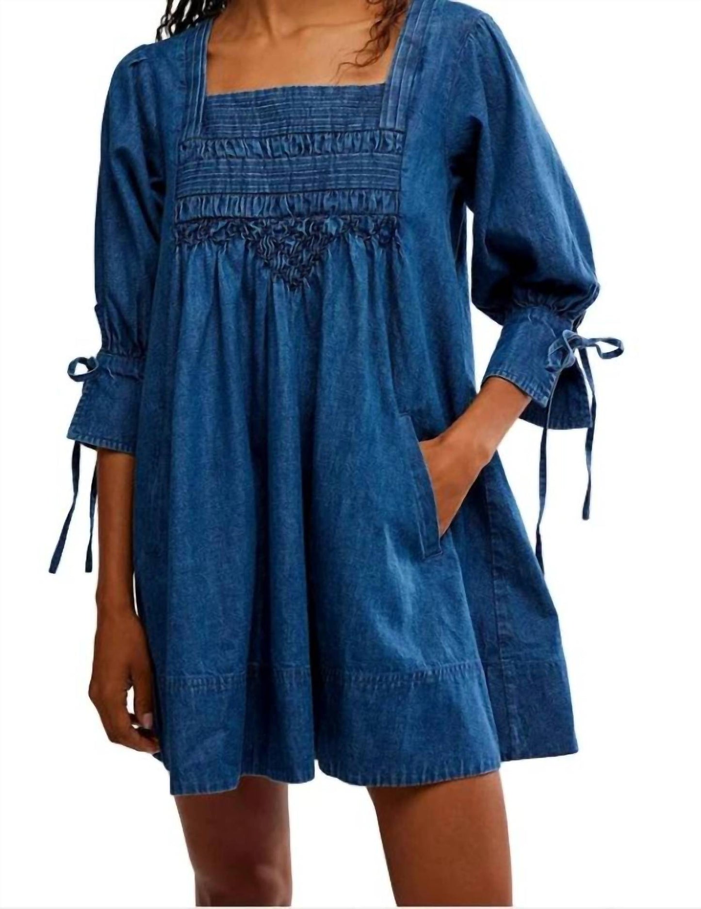 Sonora Denim Mini Dress