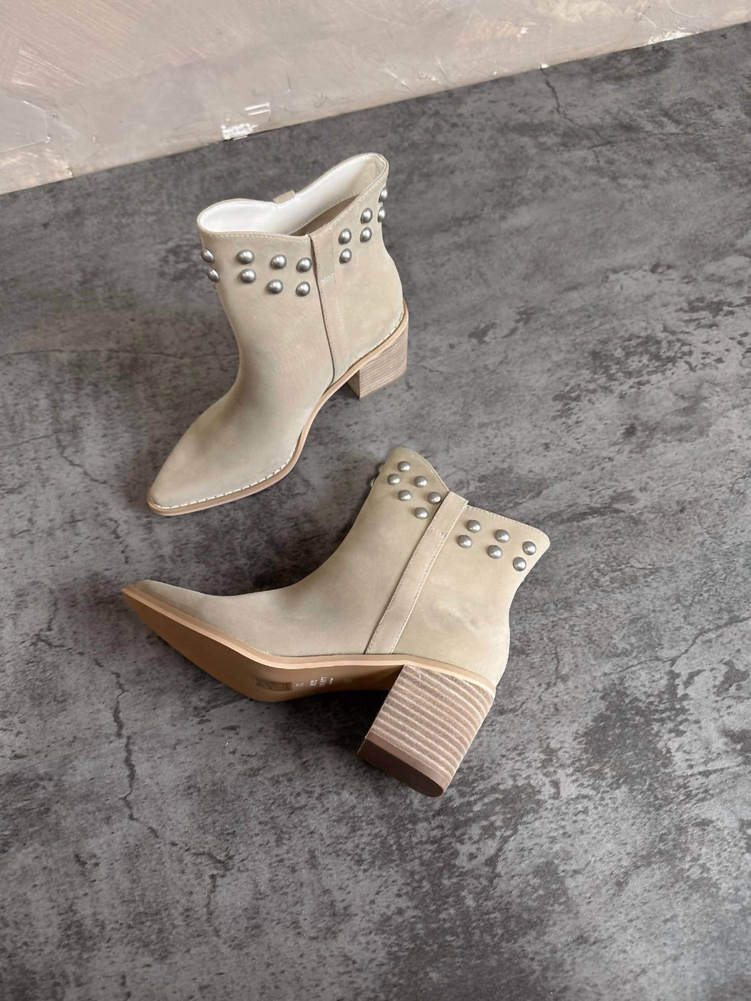Free Soul - Women's Alofi Studded Ankle Boots - Rack Hunt -