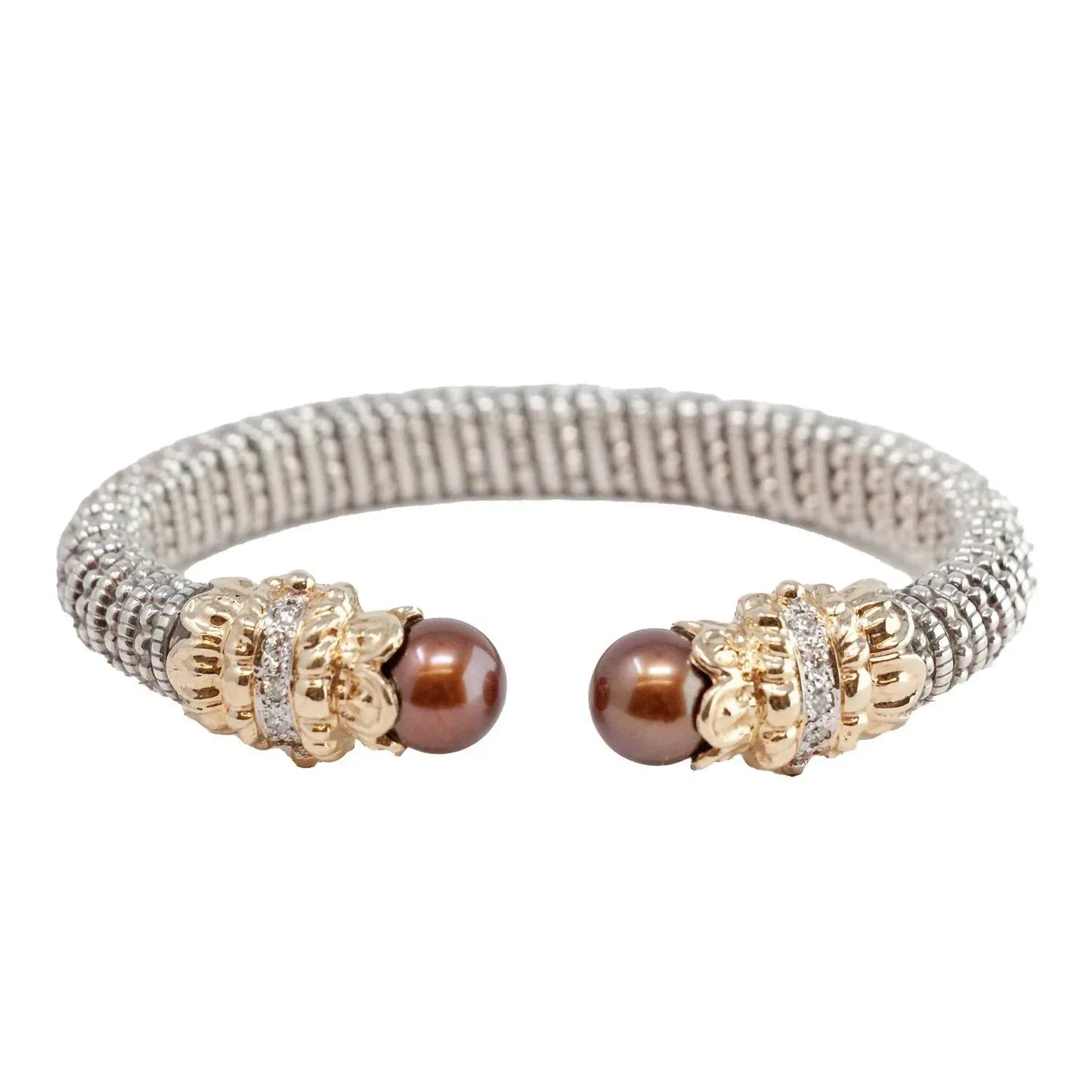 Alwand Vahan - Pearl Tip Sterling Silver Bracelet - Rack Hunt