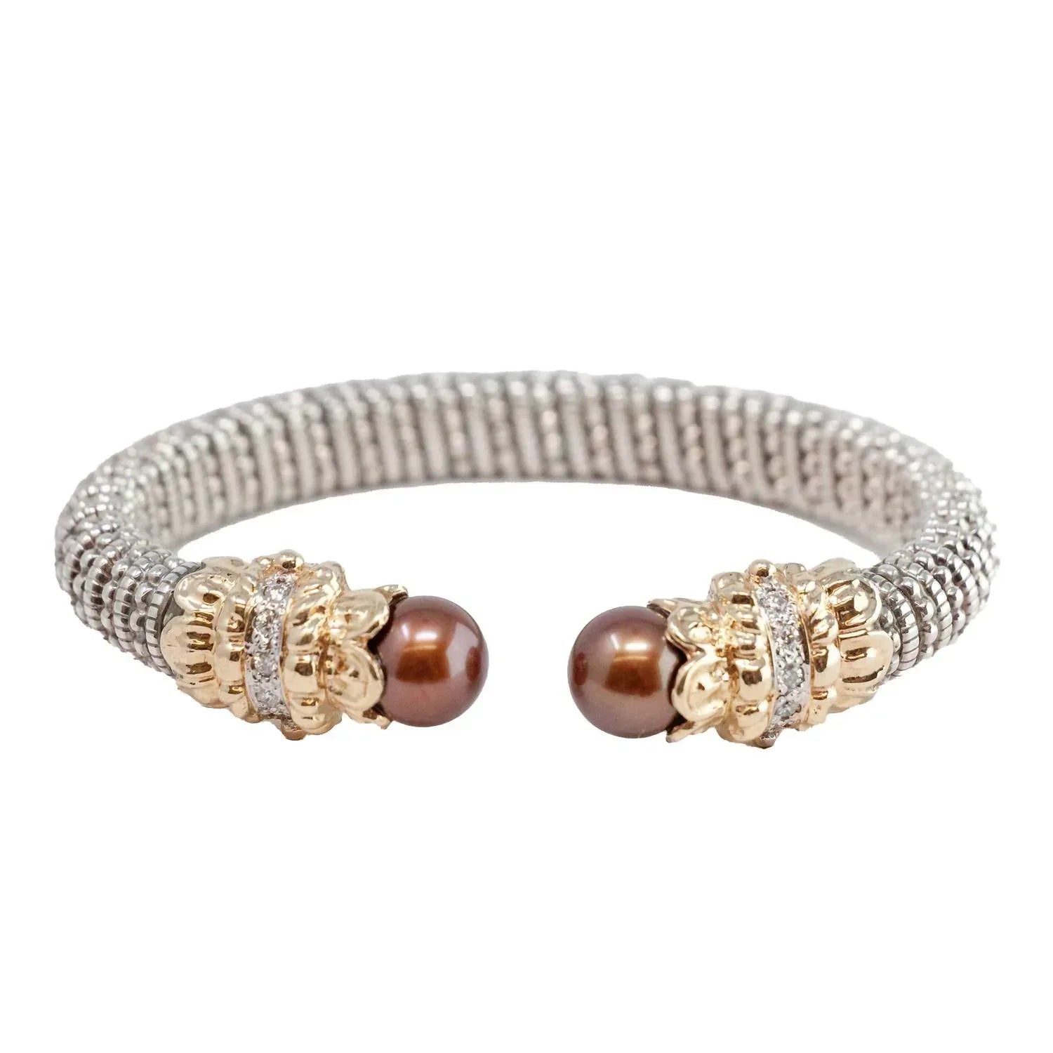 Alwand Vahan - Pearl Tip Sterling Silver Bracelet - Rack Hunt