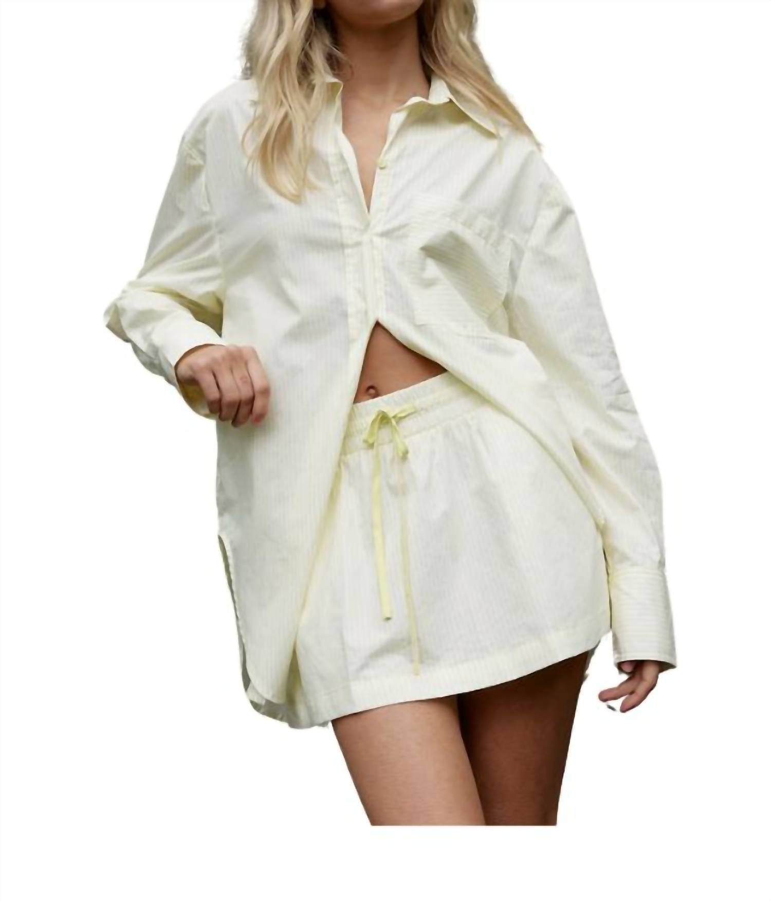 Aston Studio - Buddy Stripe Long Sleeve Shirt - Rack Hunt