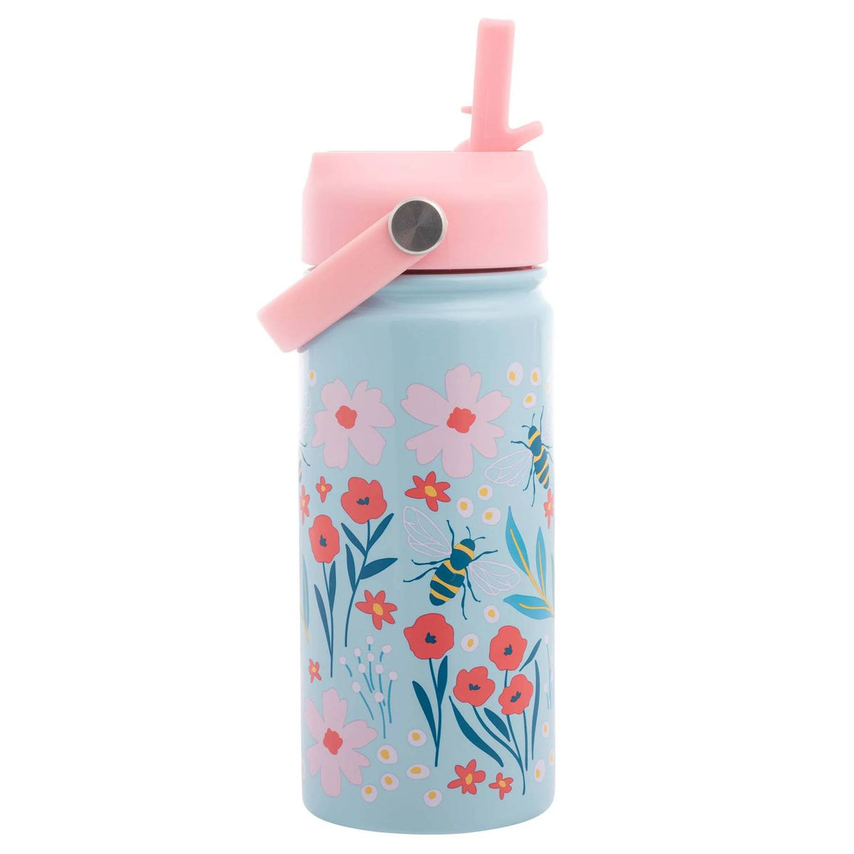 Kid's Insulated Stainless Steel Water Bottle With Handle
