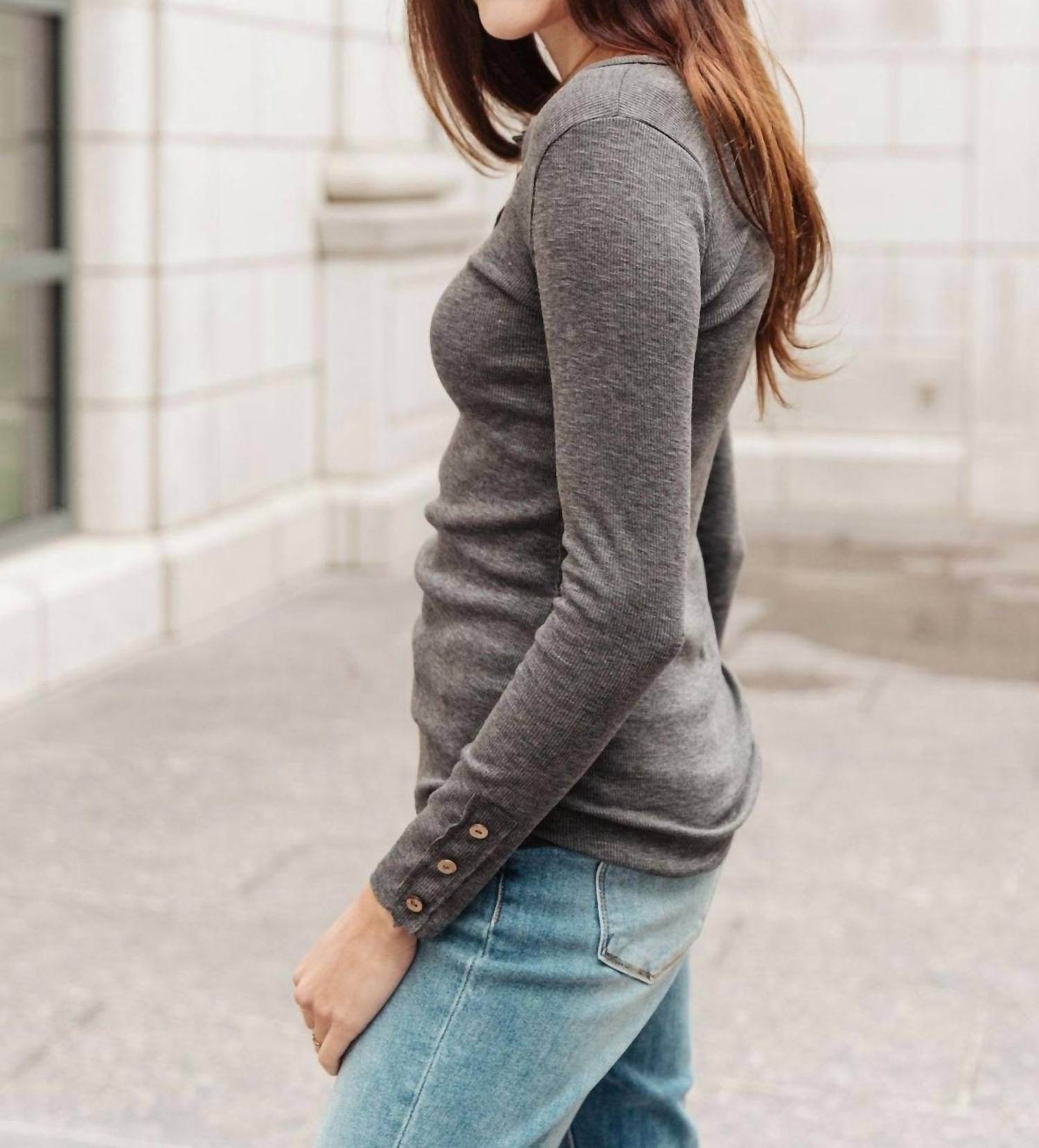 Ave Shops - By The Fireplace Thermal Top - Rack Hunt