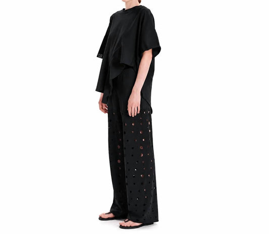 Traces Of Time Perforated Pants