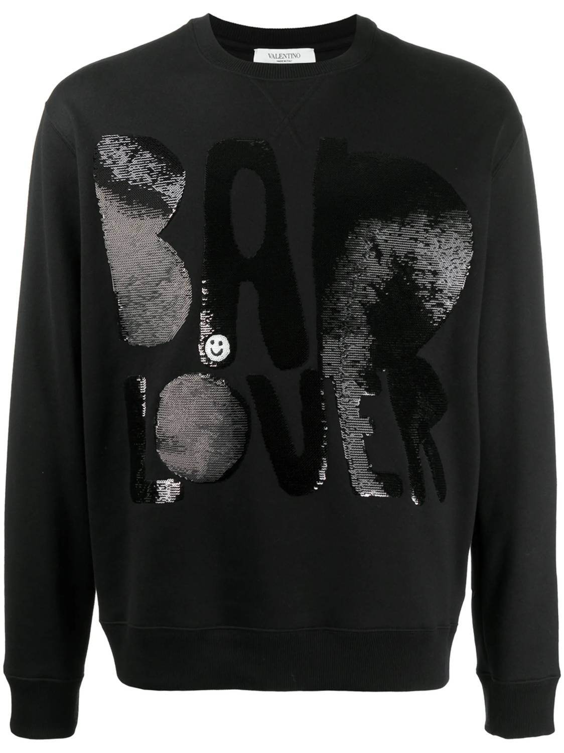 Valentino - Bad Lover Sequin Sweatshirt - Rack Hunt -