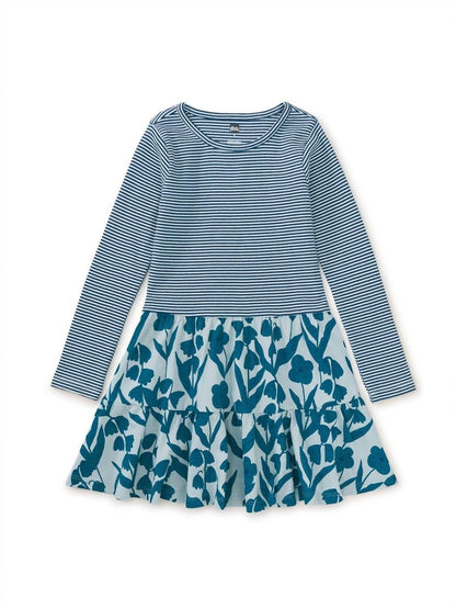 Tea Collection - Girl's Tiered Skirted Twirl Dress - Rack Hunt