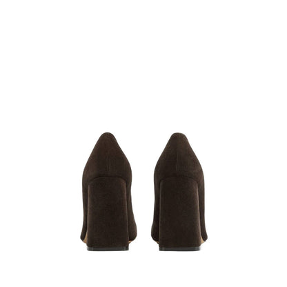 Women's Suede Tower Pumps