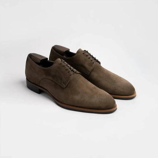 Scarpe di Bianco - Men's Pisa Suede Derby Shoes - Rack Hunt