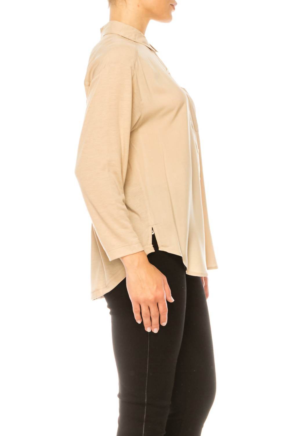 Grand & Greene - Double-fabric Long Sleeve Shirt - Rack Hunt