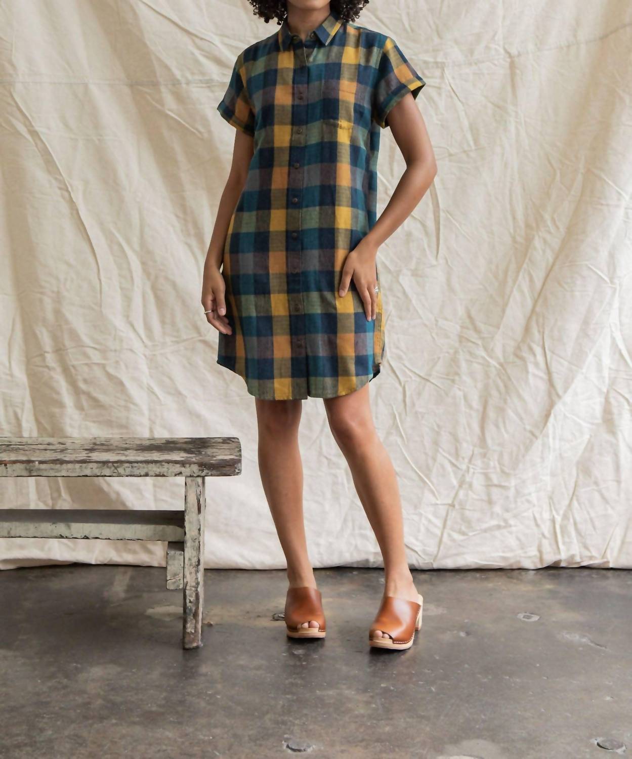 Loren Shirt Dress