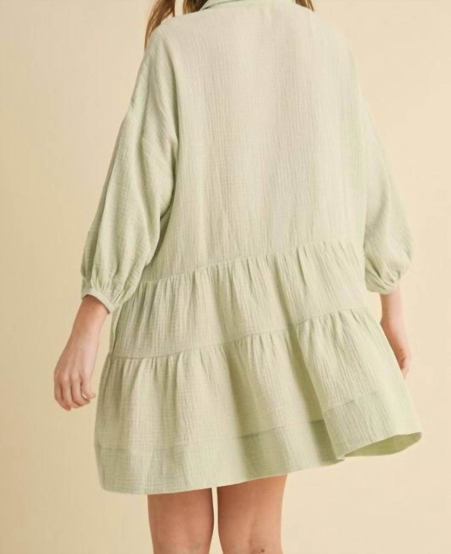 Camellia - Cotton guaze dress - Rack Hunt