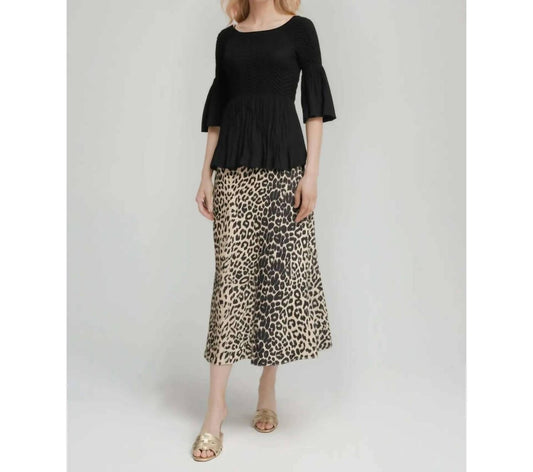 Pleated Off Shoulder Top