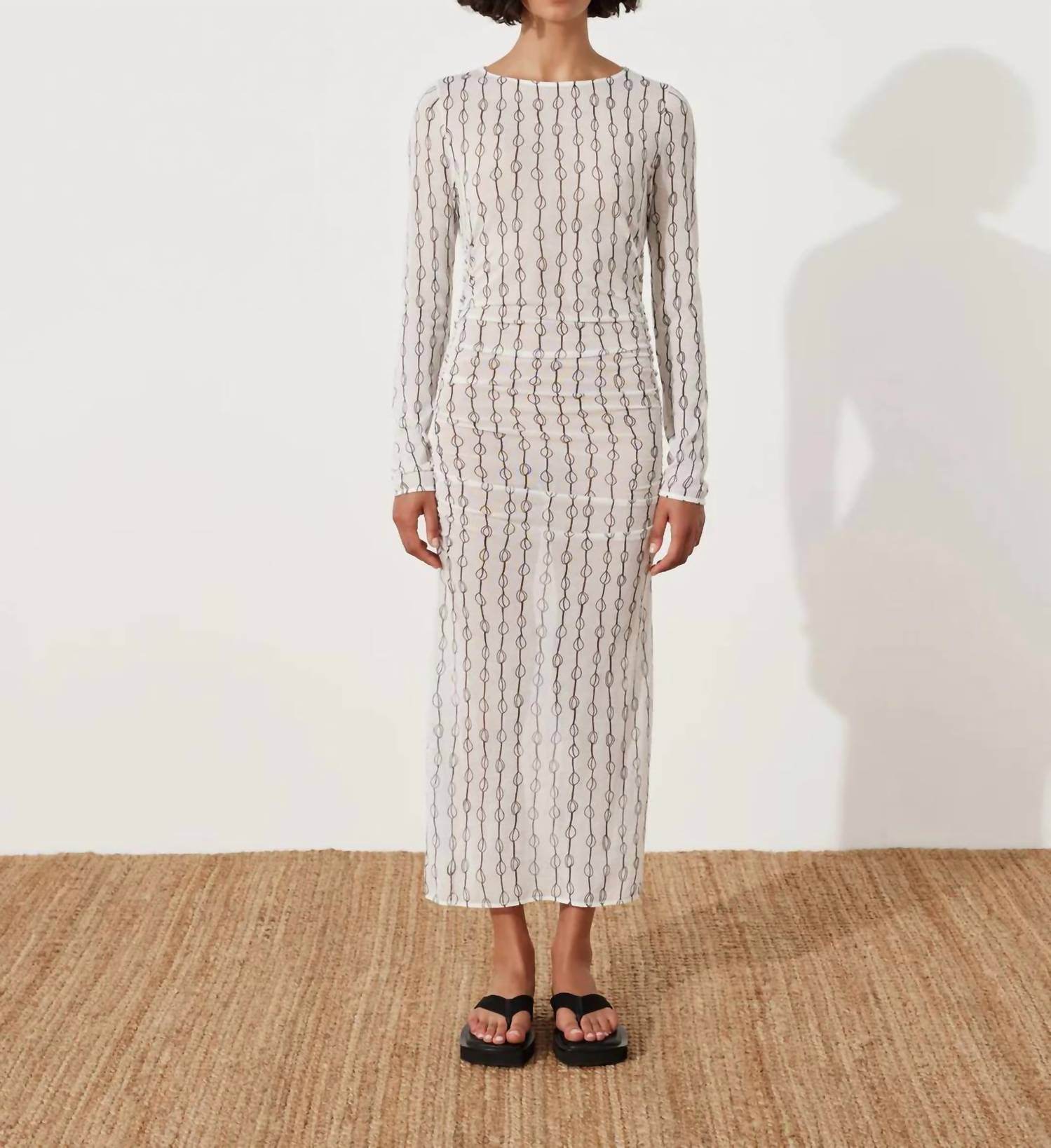 Zulu & Zephyr - Shell Rouched Knit Dress - Rack Hunt