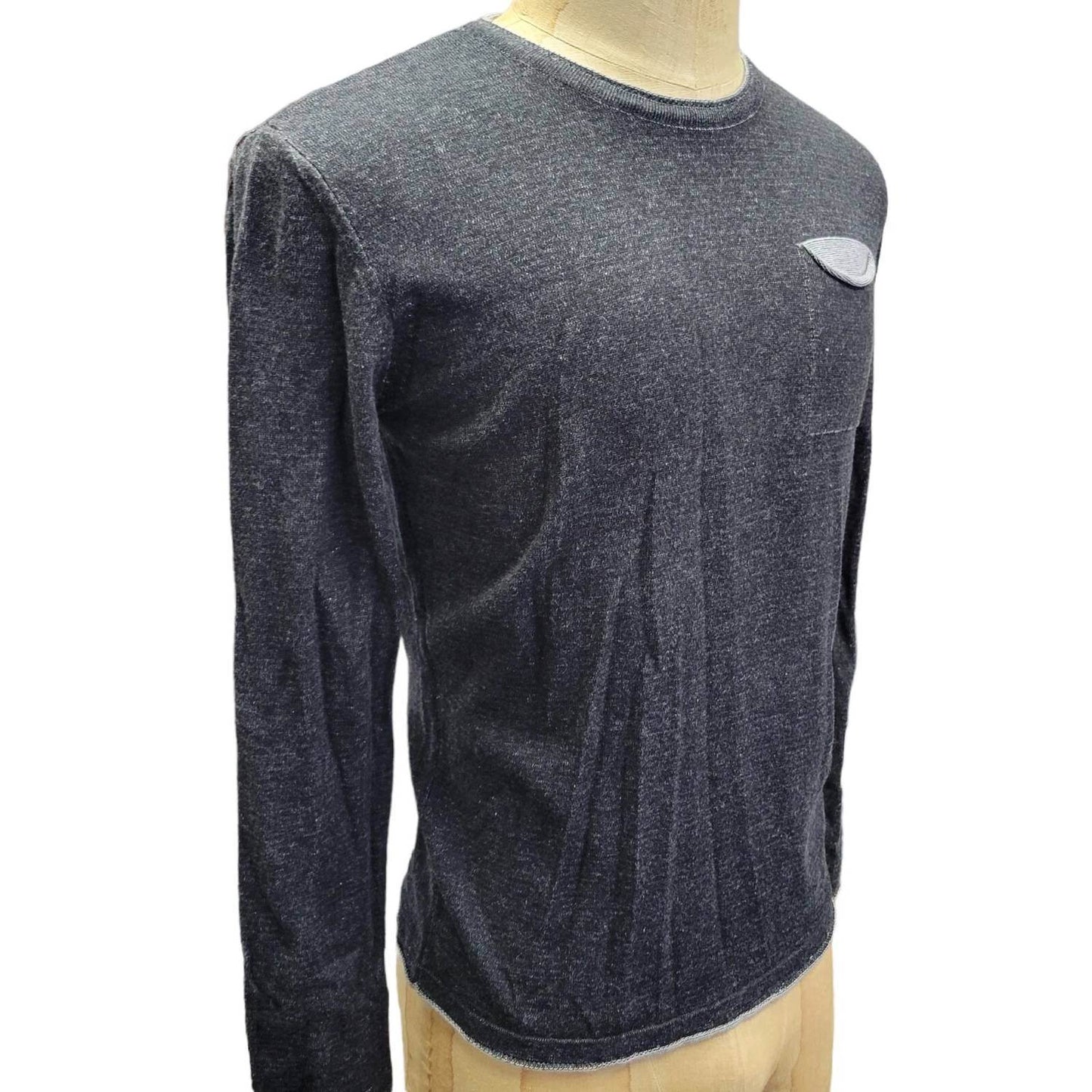 RNT23 - Men's Long Sleeve Crewneck Shirt - Rack Hunt -