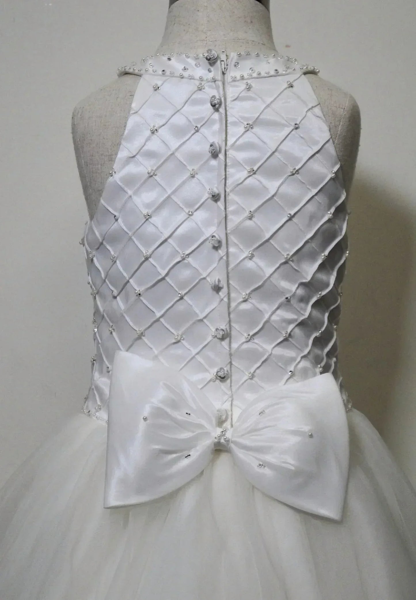 Christie Helene - Girl's Beaded Tulle Dress - Rack Hunt
