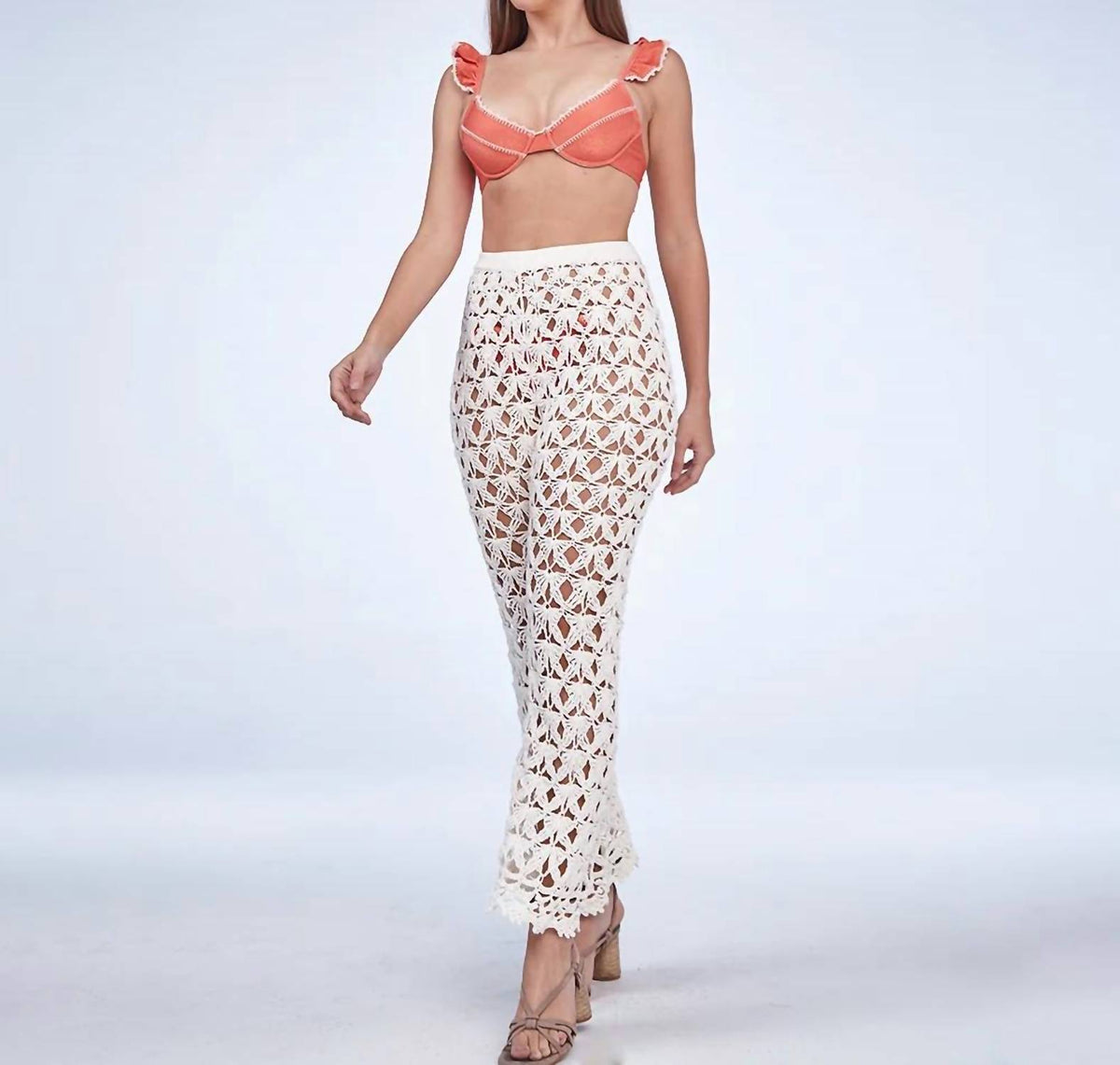 April Crochet Coverup Pants