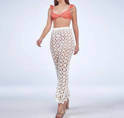 April Crochet Coverup Pants