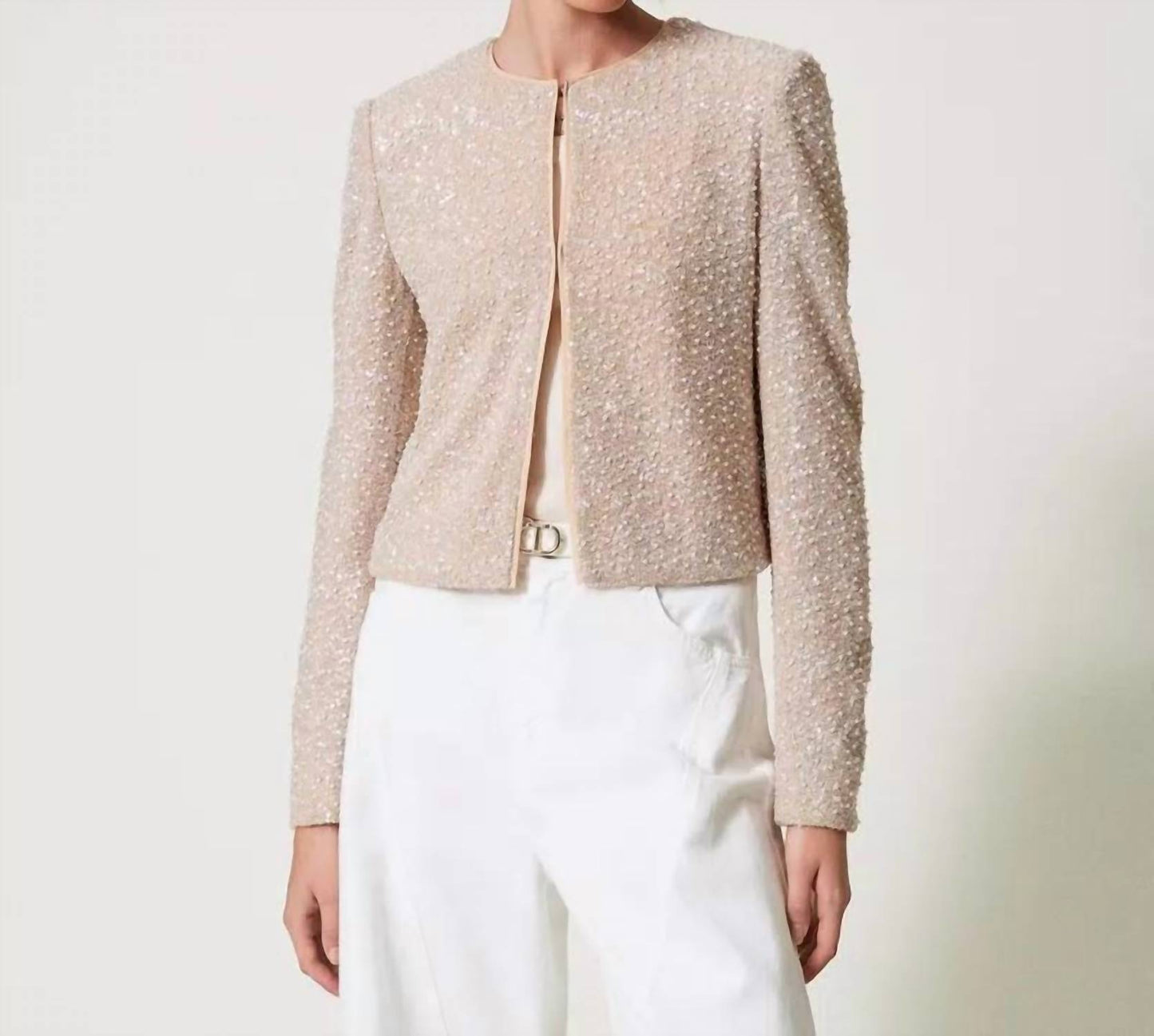 Sequins And Pearl Jacket