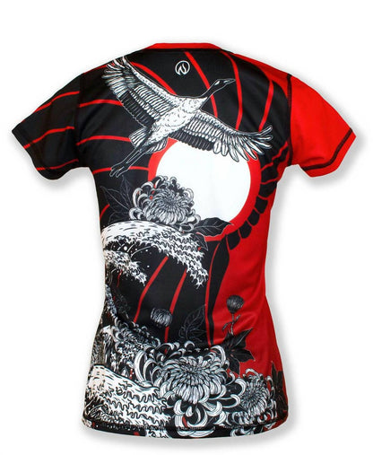 Women's Moonlit Crane Tech Shirt