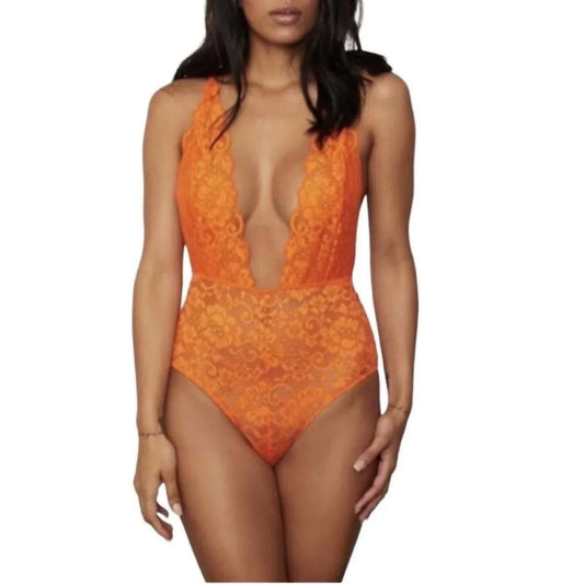 We are HAH - Comin’ In Haht Lace Bodysuit - Rack Hunt