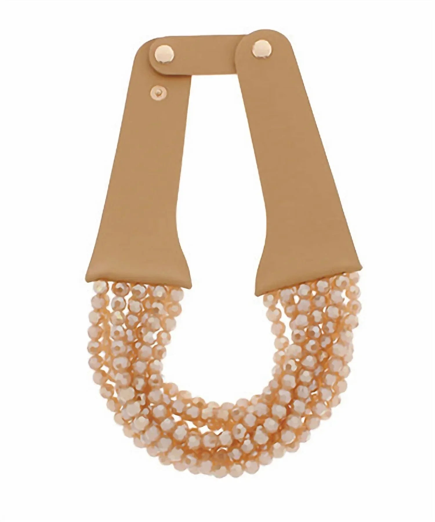 ANB Fashion - Women's Beaded Layered Necklace - Rack Hunt
